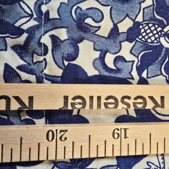 Ralph Lauren Blue White Pillowcase Set Tamarind Bird Pillow Sham Luxury Standard - Picture 6 of 12